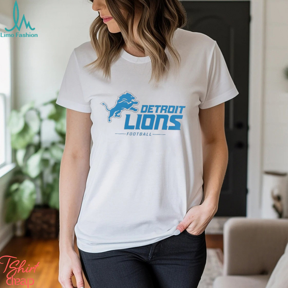 Women's Fanatics Branded White Detroit Lions Lock Up V Neck T Shirt Women's Fanatics Branded White Detroit Lions Lock Up V Neck T Shirt