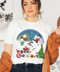 Woodstock And Friends Merry Christmas Shirt
