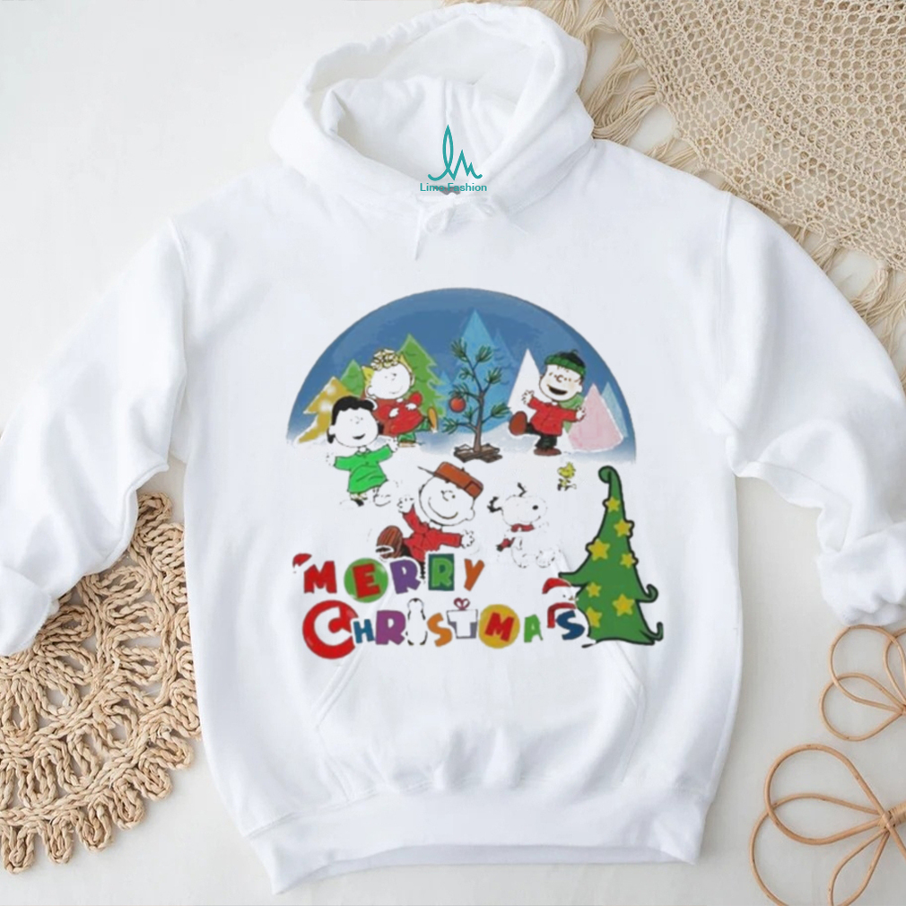 Woodstock And Friends Merry Christmas Shirt Woodstock And Friends Merry Christmas Shirt