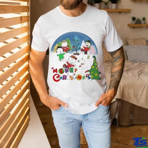 Woodstock And Friends Merry Christmas Shirt