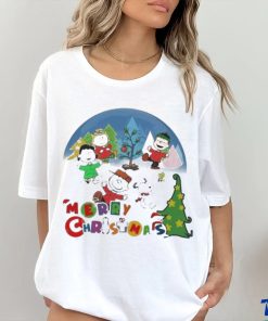 Woodstock And Friends Merry Christmas Shirt