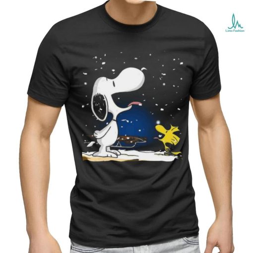 Woodstock & Snoopy Snow Play Shirt