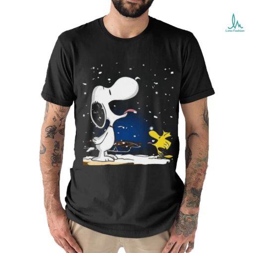 Woodstock & Snoopy Snow Play Shirt