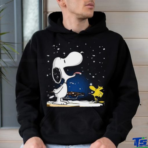 Woodstock & Snoopy Snow Play Shirt