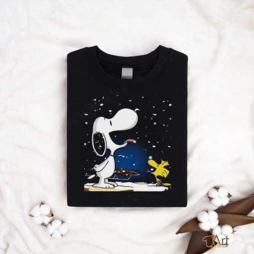 Woodstock & Snoopy Snow Play Shirt