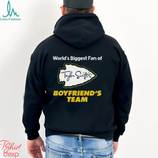 Worlds biggest fan of Taylor Swiftie Boyfriend’s Team Shirt
