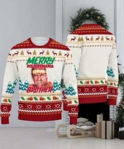 Wrestle Mania Merry Christmas Wrestle Mania Brother Gift For Christmas Gift Friends Xmas
