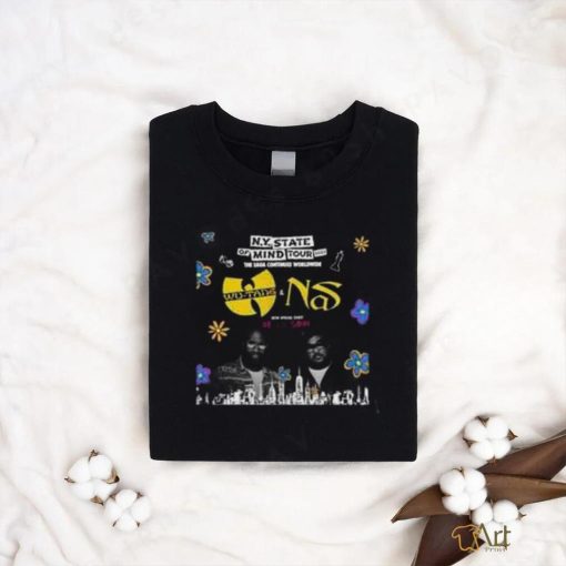 Wu Tang And Nas World Tour Two Sides Shirt