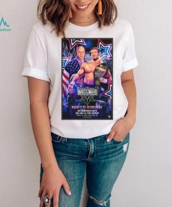 Wwe Championship Match Kurt Angle Vs Eddie Guerrero March 14 2004 New York, Ny Shirt
