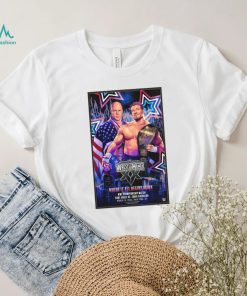 Wwe Championship Match Kurt Angle Vs Eddie Guerrero March 14 2004 New York, Ny Shirt