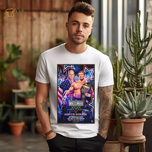Wwe Championship Match Kurt Angle Vs Eddie Guerrero March 14 2004 New York, Ny Shirt