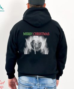 X Ray Merry Christmas Candy Cane shirt