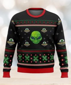 Xmas Alien With A UFO Ugly Sweater – Christmas Gifts For Frends