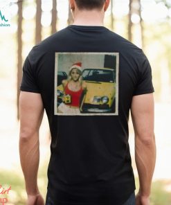 Xmas Girl With Car shirt