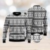 Carolina Panthers Grinch Snowflake Pattern Ugly Sweater Christmas