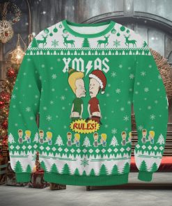 Xmas Rules Ugly Sweater Christmas Gift