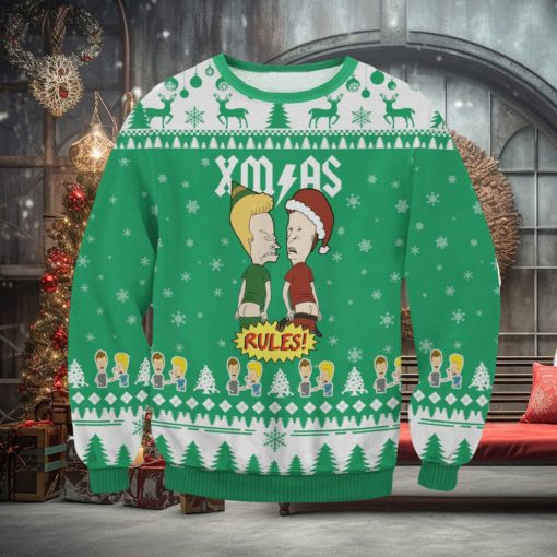 Xmas Rules Ugly Sweater Christmas Gift