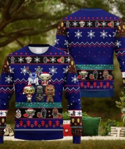 Xmas Star Wars Characters Ugly Christmas Sweater