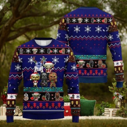 Xmas Star Wars Characters Ugly Christmas Sweater