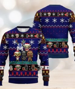 Xmas Star Wars Characters Ugly Christmas Sweater