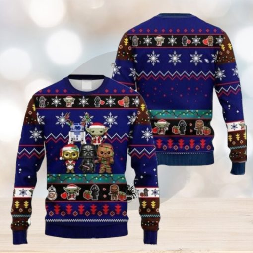 Xmas Star Wars Characters Ugly Christmas Sweater