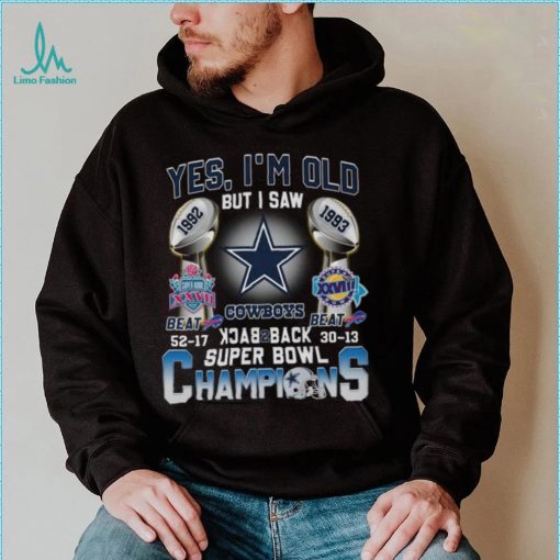 Yes, I’m Old But I Saw 1992 1993 Xxvill Cowboys Shirt