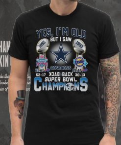Yes, I'm Old But I Saw 1992 1993 Xxvill Cowboys Shirt