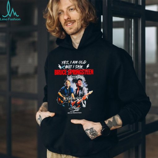 Yes i am old but i saw Bruce Springsteen signature 2023 shirt