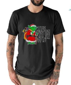 Yoda The Season To Be Jolly It Is Christmas 2023 T shirt