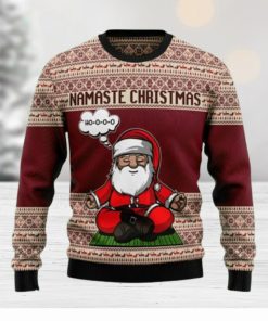 Yoga Santa Clause Ugly Christmas Sweater Special Gift For Loved Ones