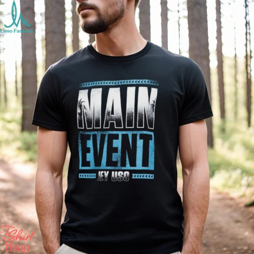 Youth Black Jey Uso Main Event T Shirt