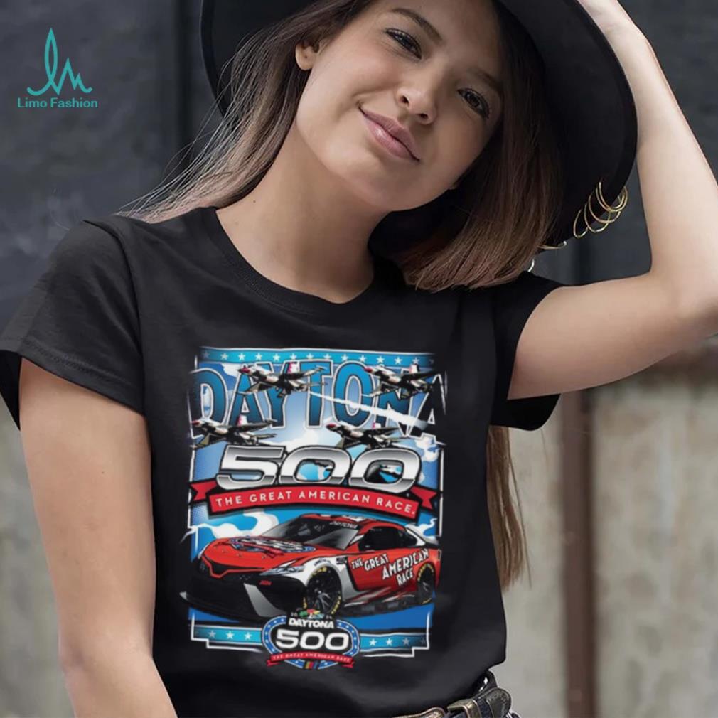 Youth Checkered Flag Sports Navy 2024 Daytona 500 GAR T Shirt Youth Checkered Flag Sports Navy 2024 Daytona 500 GAR T Shirt