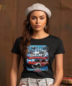 Youth Checkered Flag Sports Navy 2024 Daytona 500 GAR T Shirt