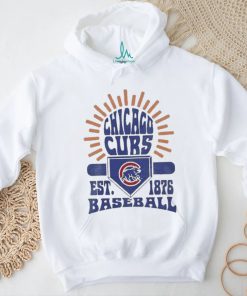 Youth Chicago Cubs Gray Sun Burst Shirt