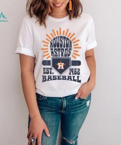 Youth Houston Astros Sun Burst T Shirt