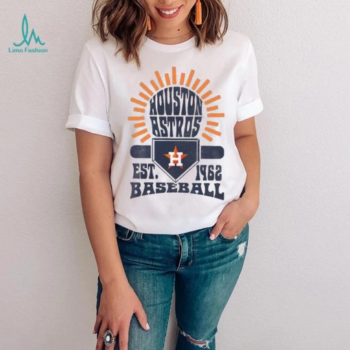 Youth Houston Astros Sun Burst T Shirt