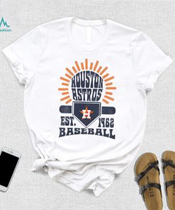 Youth Houston Astros Sun Burst T Shirt