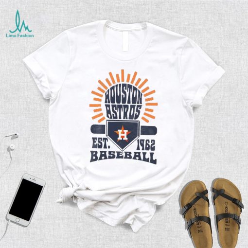 Youth Houston Astros Sun Burst T Shirt