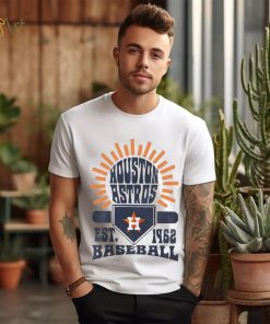 Youth Houston Astros Sun Burst T Shirt