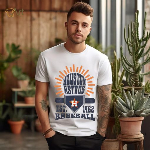 Youth Houston Astros Sun Burst T Shirt