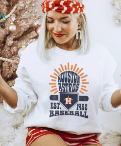Youth Houston Astros Sun Burst T Shirt