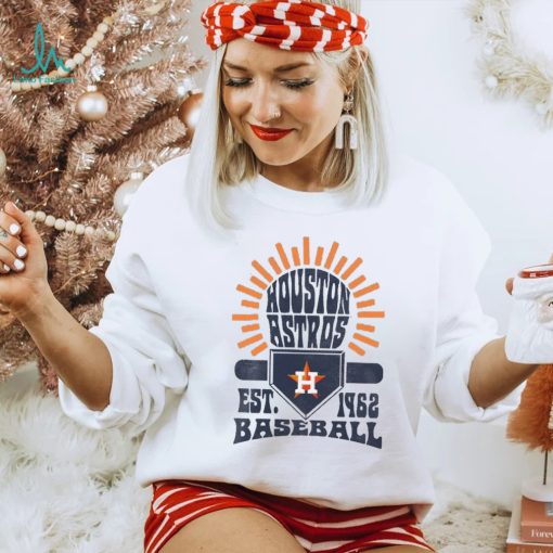 Youth Houston Astros Sun Burst T Shirt