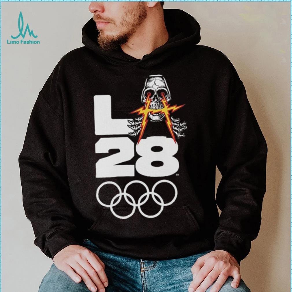 Youth LA28 Summer Olympics Skateboarding T Shirt Youth LA28 Summer Olympics Skateboarding T Shirt