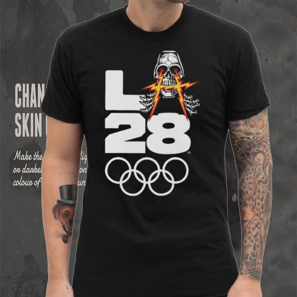 Youth LA28 Summer Olympics Skateboarding T Shirt Youth LA28 Summer Olympics Skateboarding T Shirt