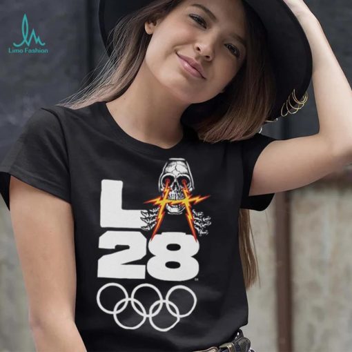 Youth LA28 Summer Olympics Skateboarding T Shirt