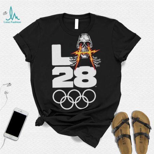 Youth LA28 Summer Olympics Skateboarding T Shirt