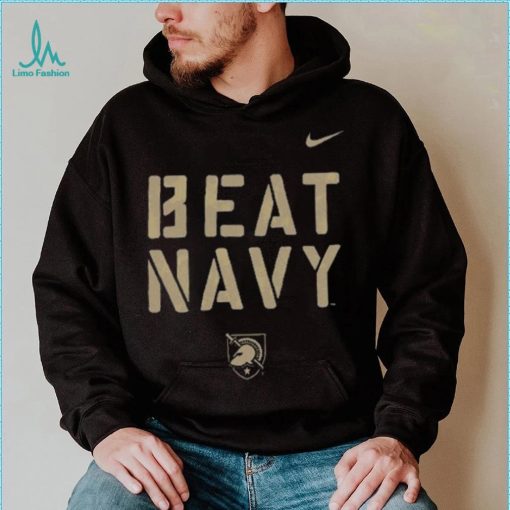 Youth Nike Black Army Black Knights 2023 Rivalry Collection Beat Navy Legend T Shirt