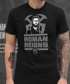 Youth Ripple Junction Black Roman Reigns Illustrated T Shirt