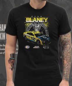 Youth Team Penske Black Ryan Blaney 2023 NASCAR Cup Series Champion Official T Shirt
