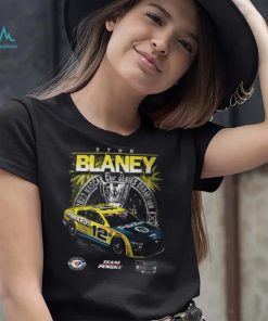 Youth Team Penske Black Ryan Blaney 2023 NASCAR Cup Series Champion Official T Shirt